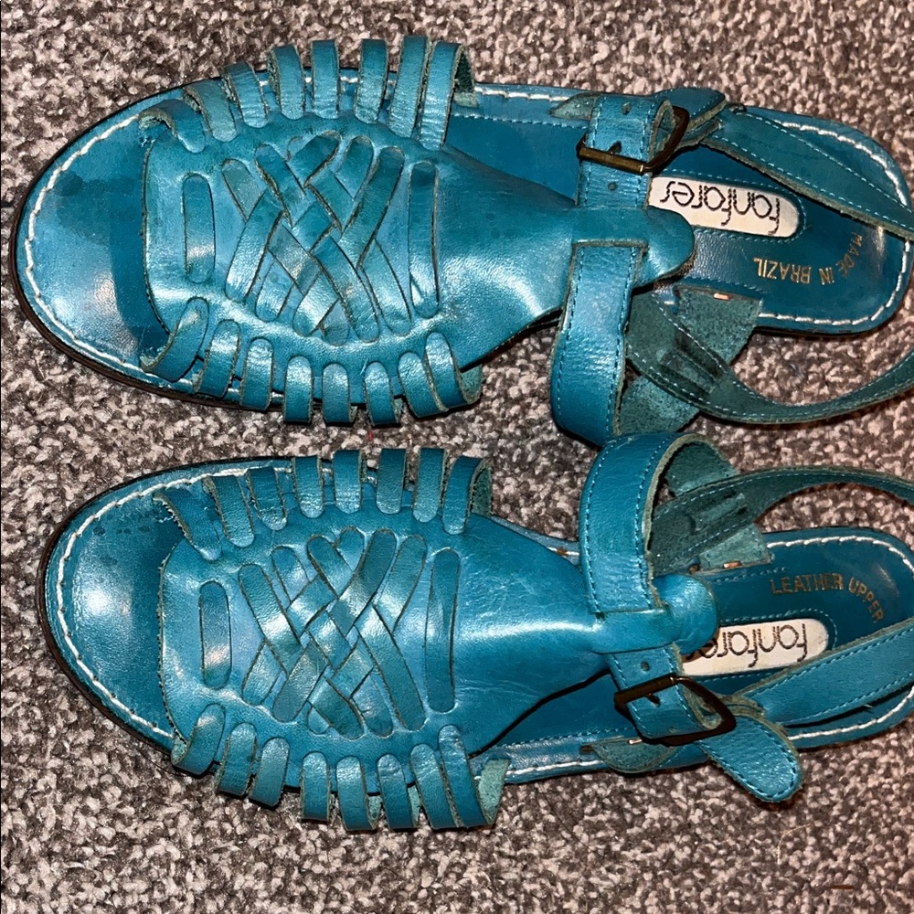 Women's turquoise Sandals
